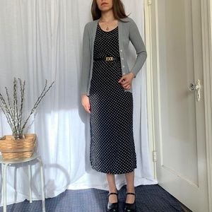 Vintage polka dot Slip dress